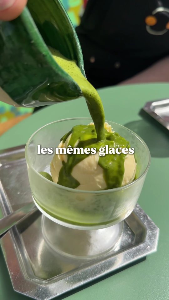 Parisian Artisanal Ice Cream Shop Offers Creative Flavors