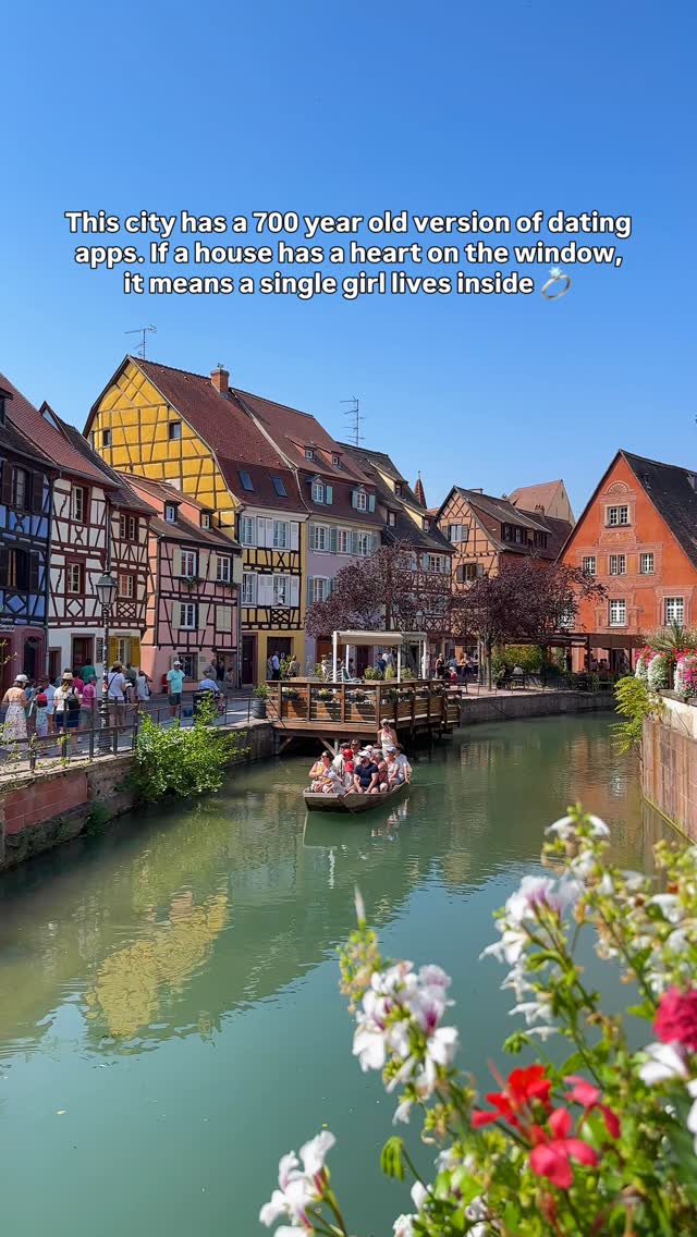 Colmar's Heart-Carved Windows Reveal Romantic History