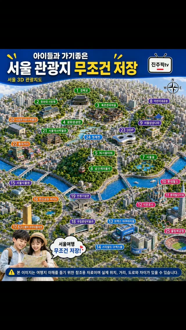 23 Attractions in Seoul