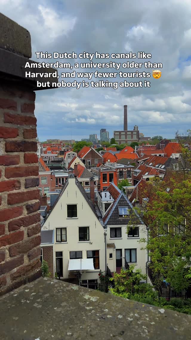Leiden Offers Authentic Dutch Canal Charm