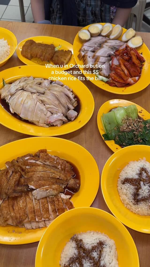 Cheng Ji Chicken Rice Budget-Friendly Option