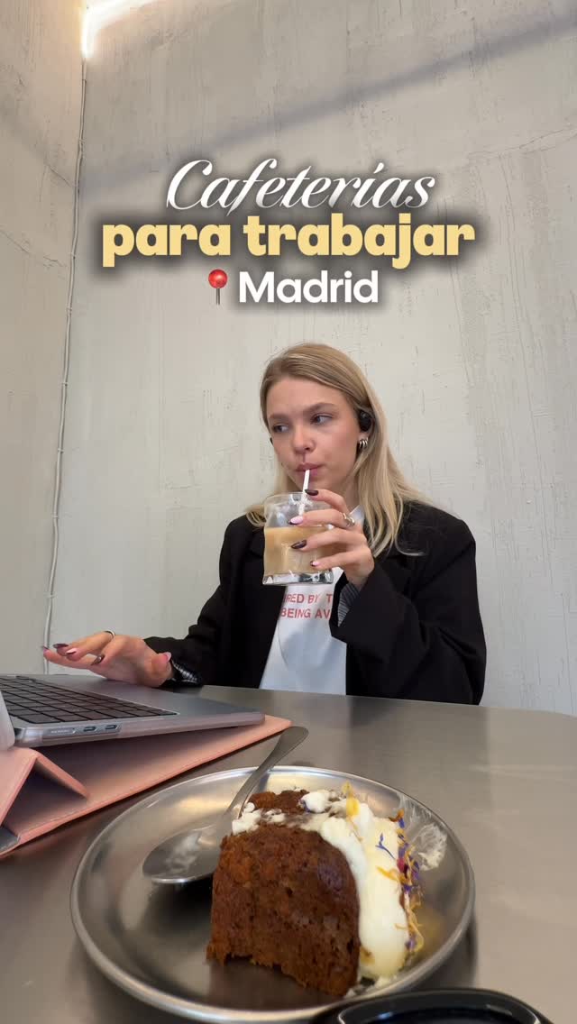 Madrid Cafe Ideal for Remote Work