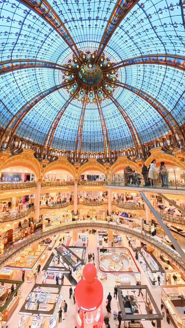 Galeries Lafayette Haussmann's Grandeur
