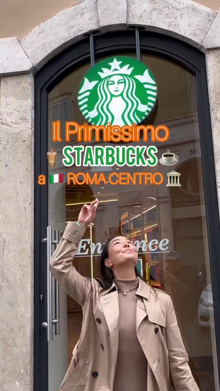 Rome's First Starbucks Amidst Historic Sites