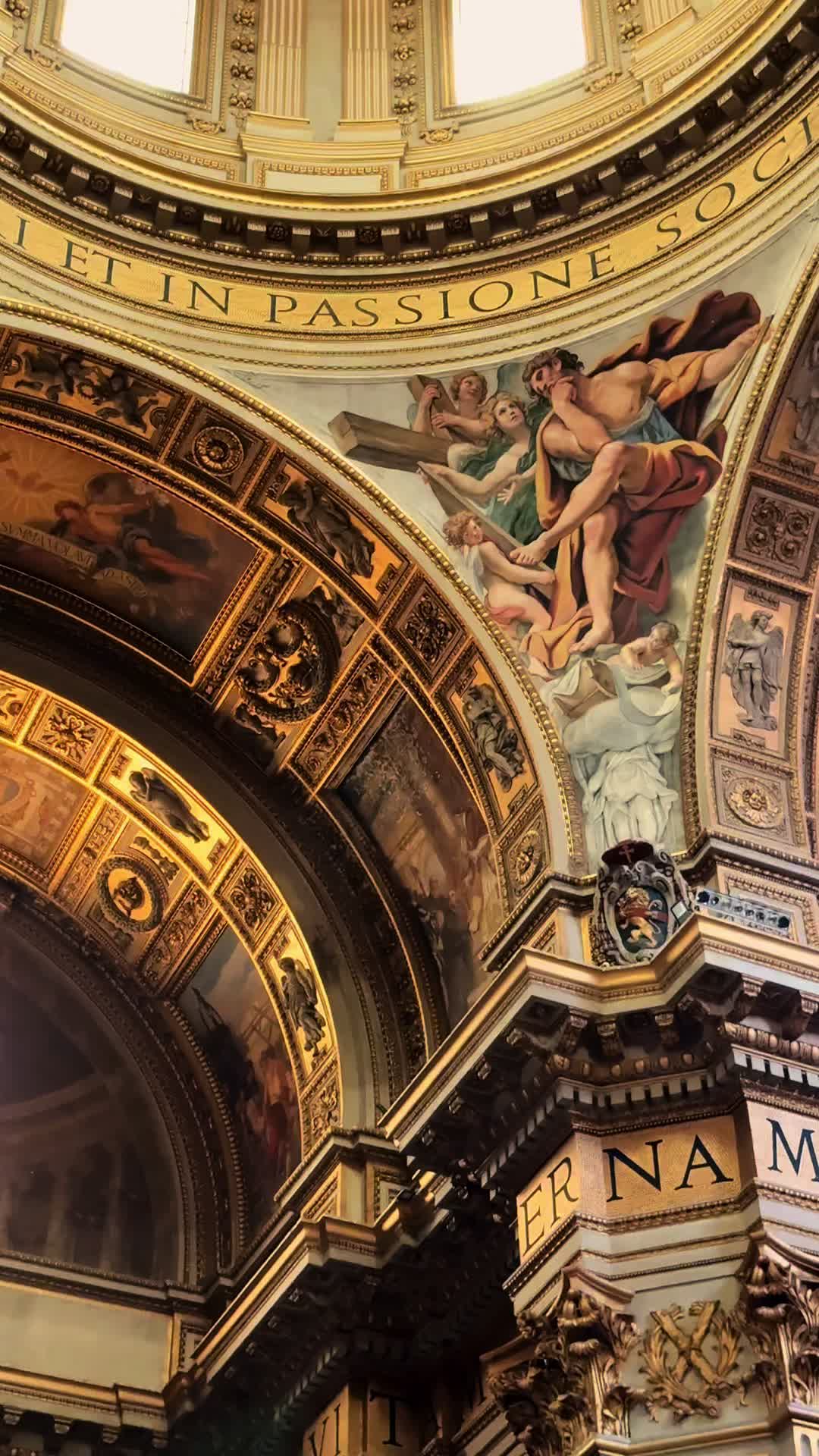 Rome's Sant'Andrea della Valle Basilica Architecture