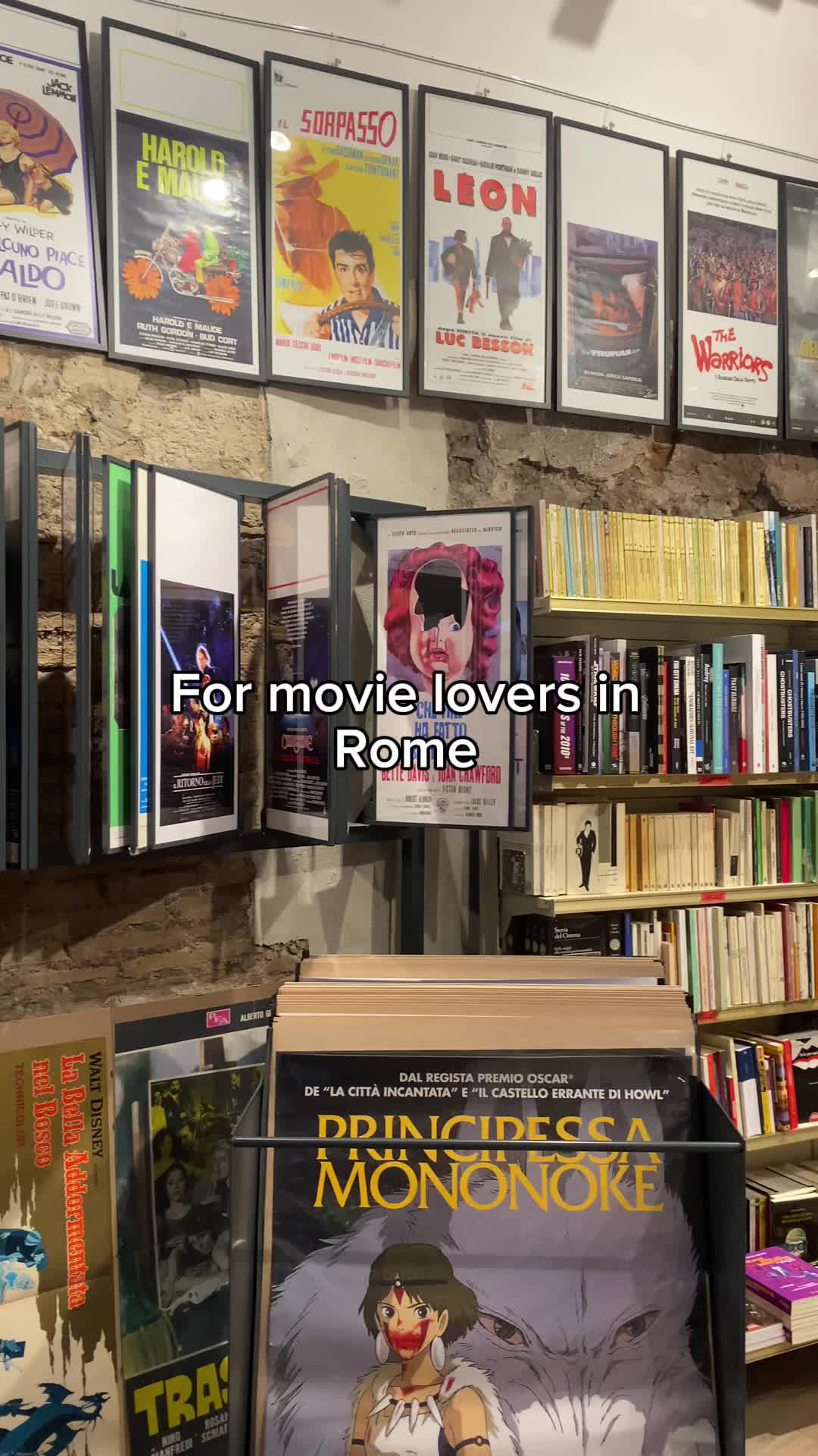 Rome's Cinema Bookstore Haven