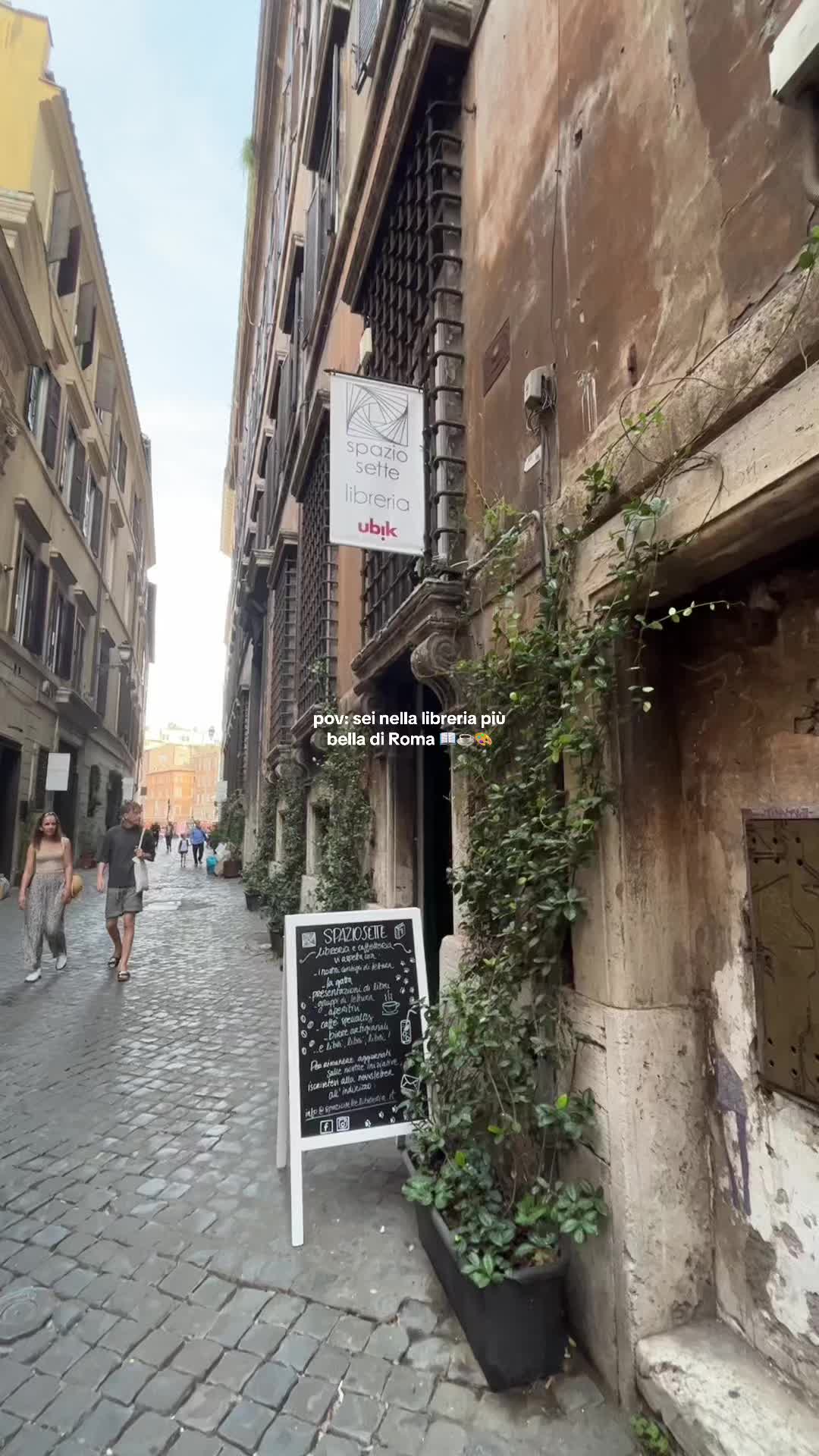 Rome's Favorite Bookstore: Spazio Sette