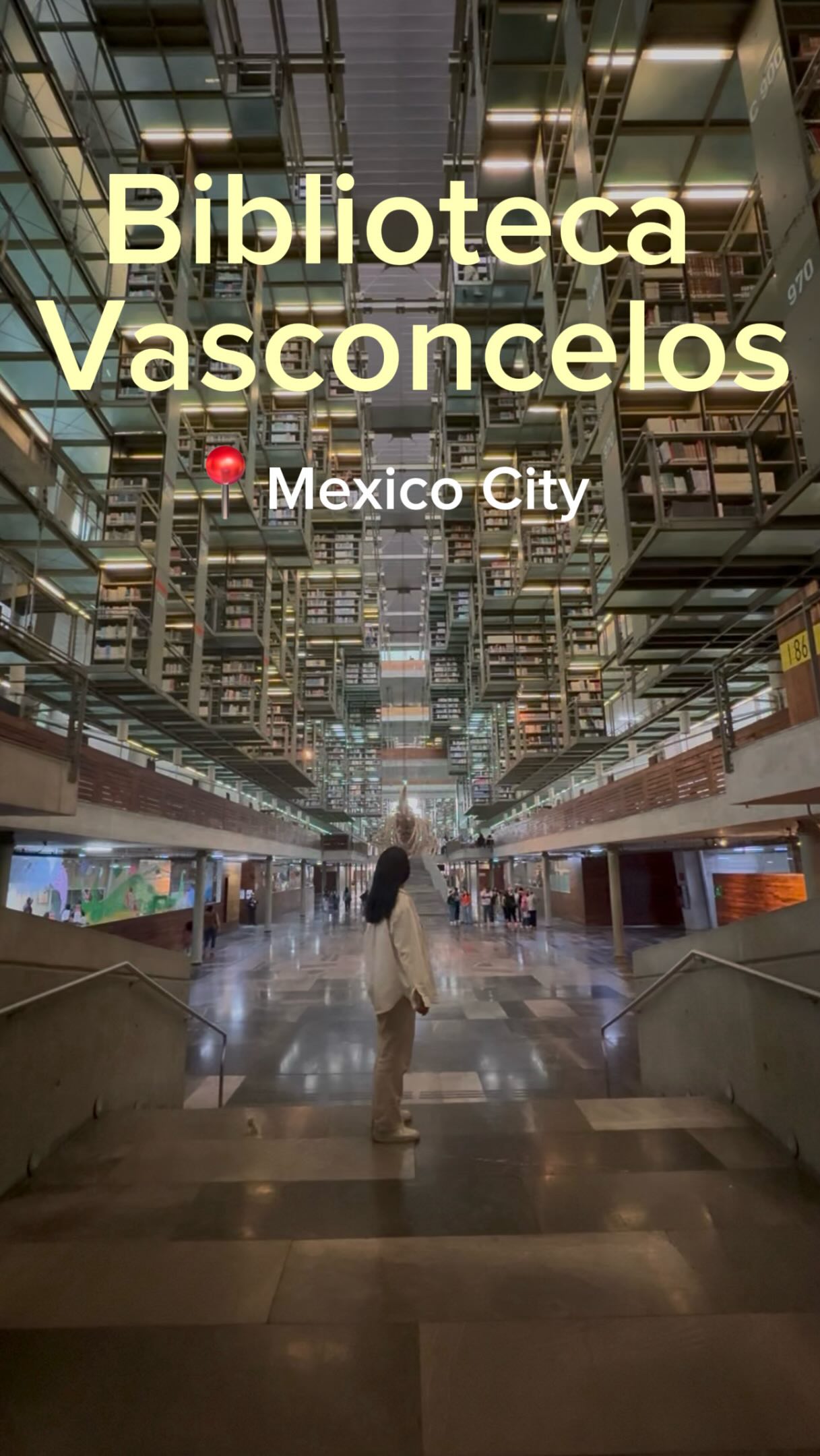 Biblioteca Vasconcelos's Grand, Immersive Architecture