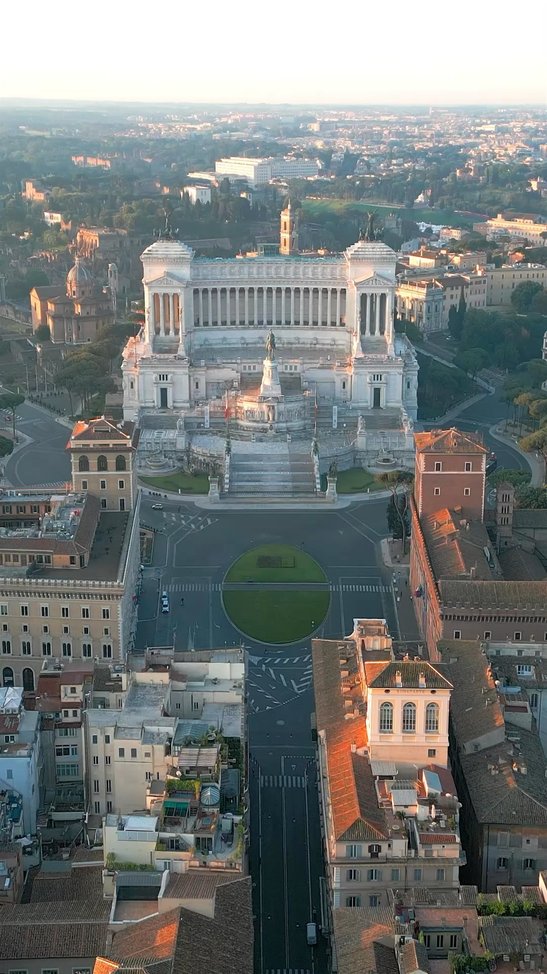 Monument To Victor Emmanuel II In Rome