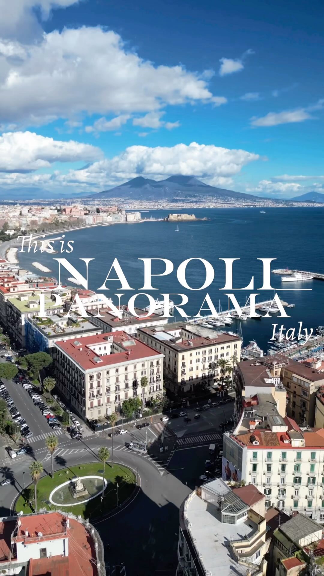 Naples and Mount Vesuvius Coastal Views