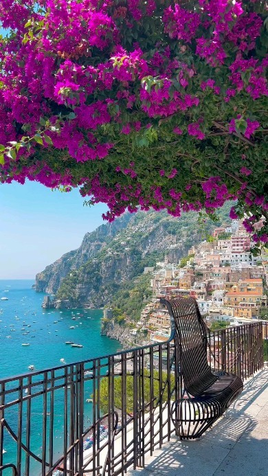 Colorful Cliffside Towns Along The Amalfi Coast