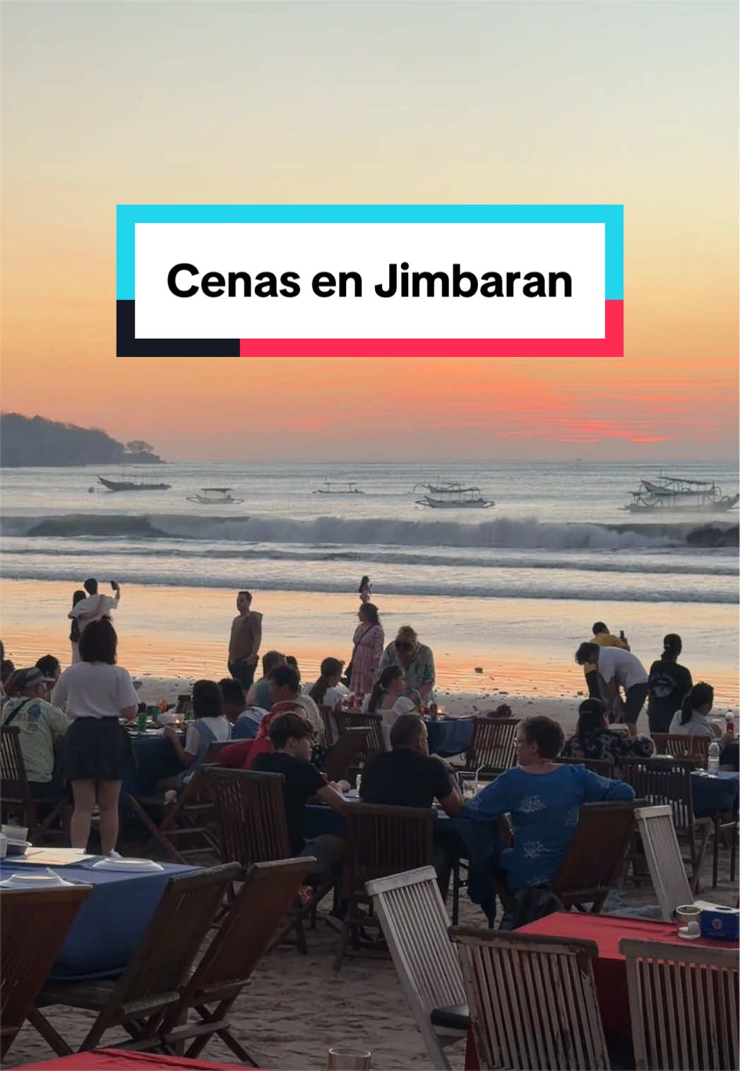 Beachfront Dining With Sunset Views In Bali