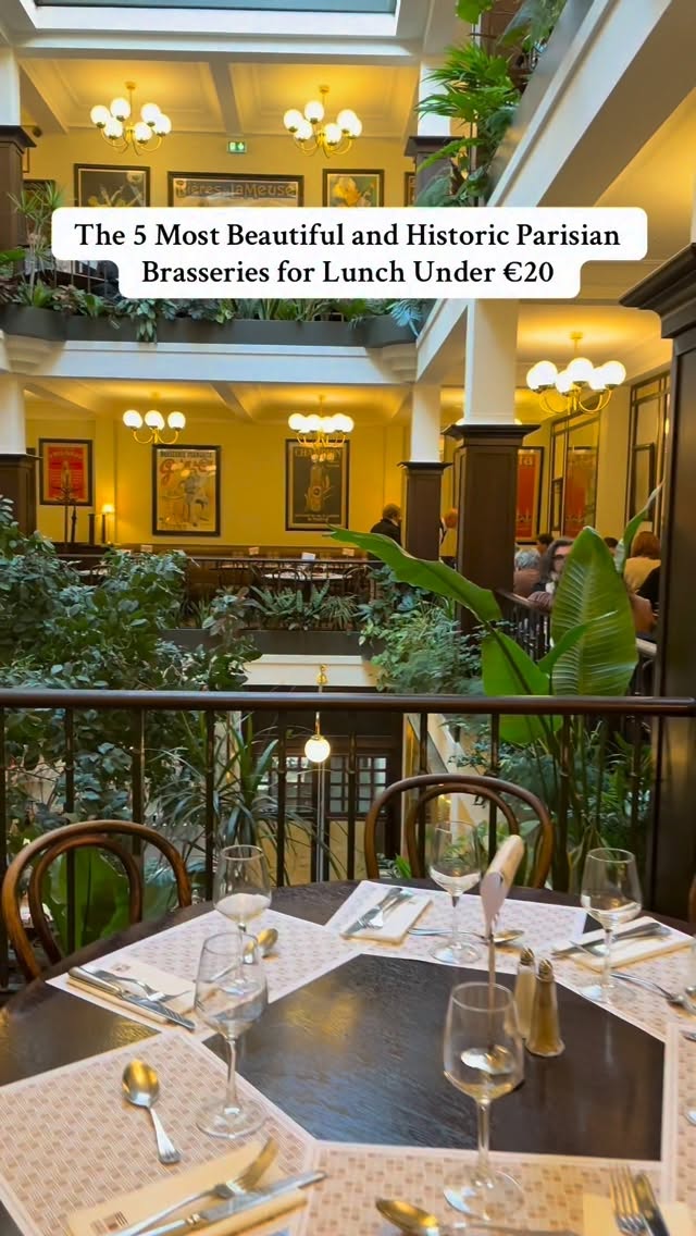 Paris Brasseries Offer Historic Ambiance