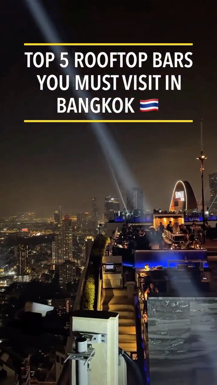 Five Rooftop Bars with Stunning City Views