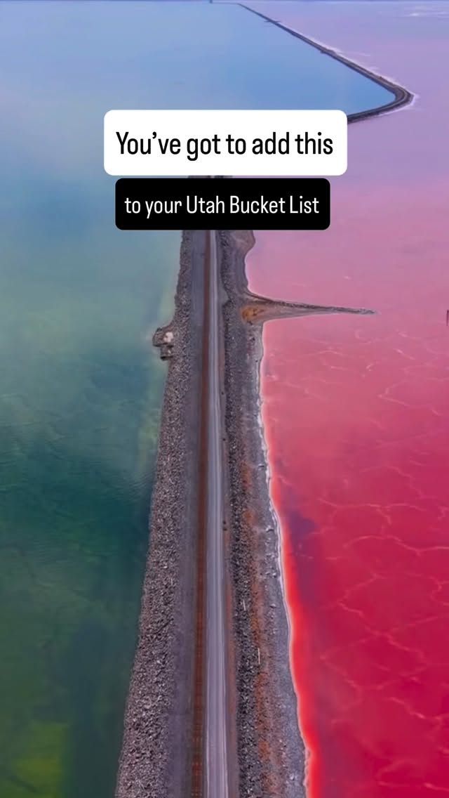 Utah's Pink Lake Viewing Spots