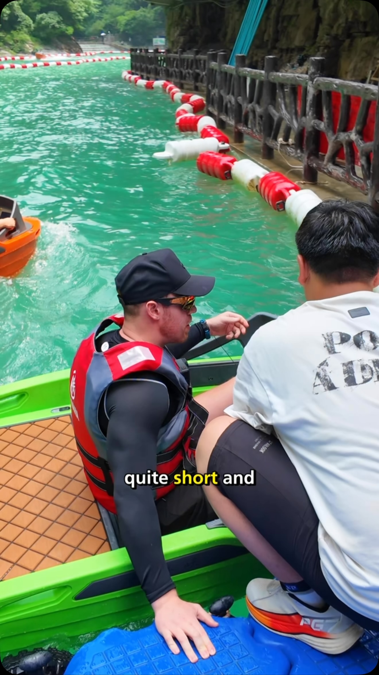 Mini-Boat Racing Through Ancient Chinese Canyons