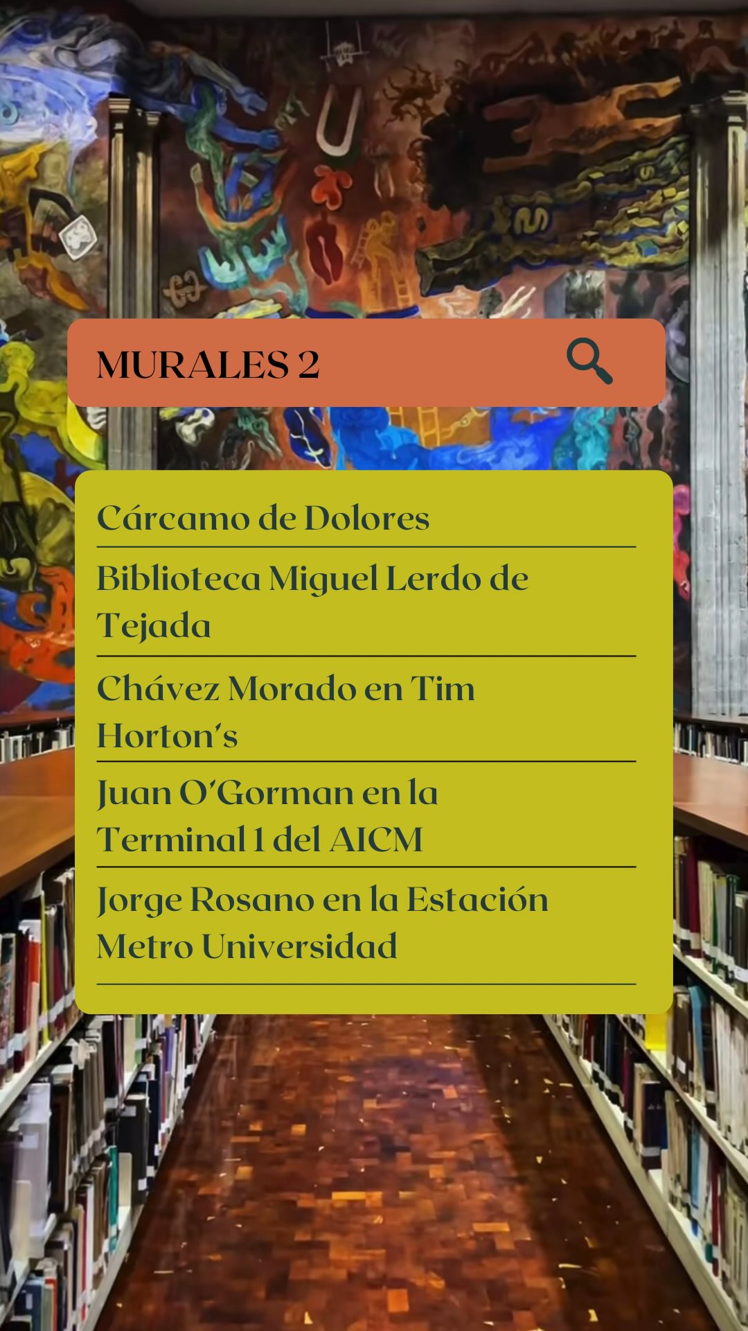 Five Unique Murals Across Mexico City
