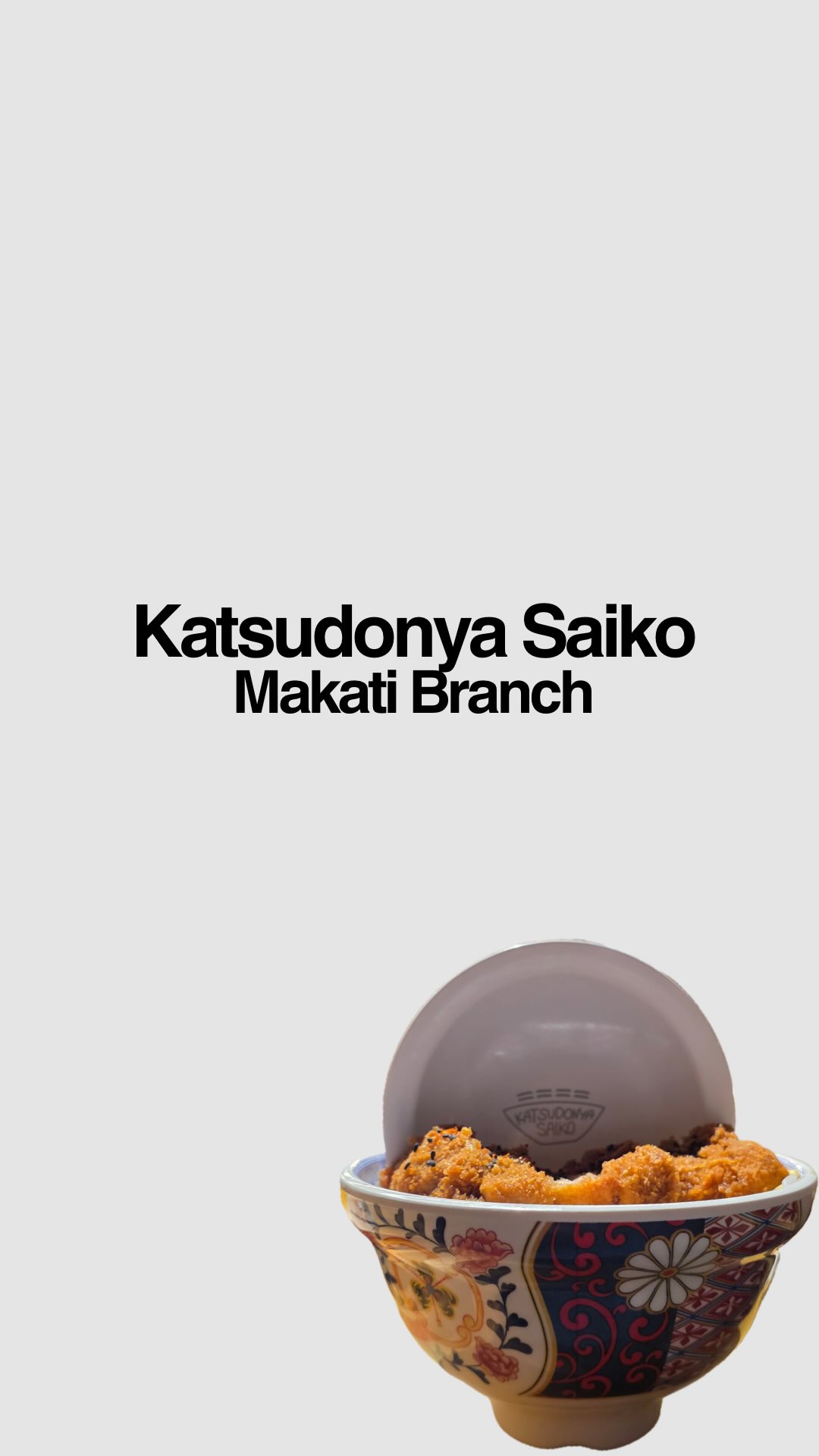 Katsudonya Saiko: A Popular Japanese Restaurant
