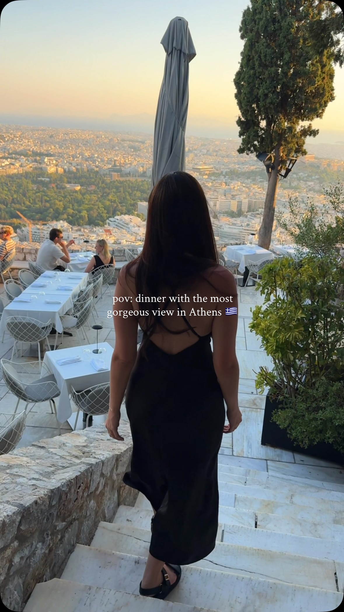 Dining Views atop Athens' Mount Lycabettus
