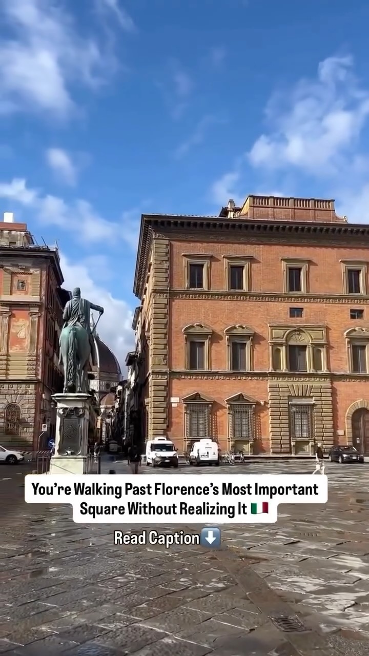 Florence's Underrated Piazza Della Santissima Annunziata