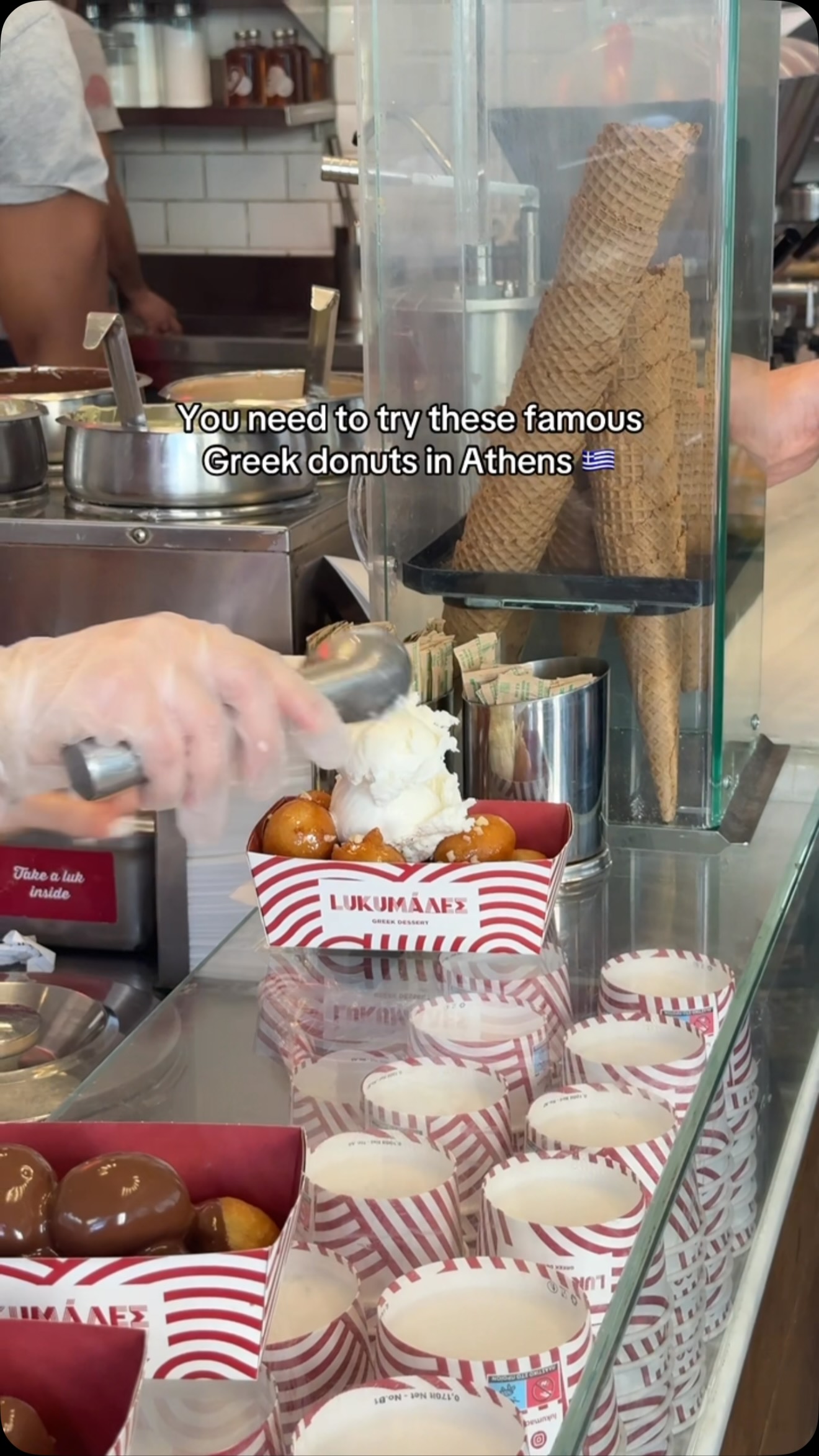 Athens' Most Popular Loukoumades Dessert Spot