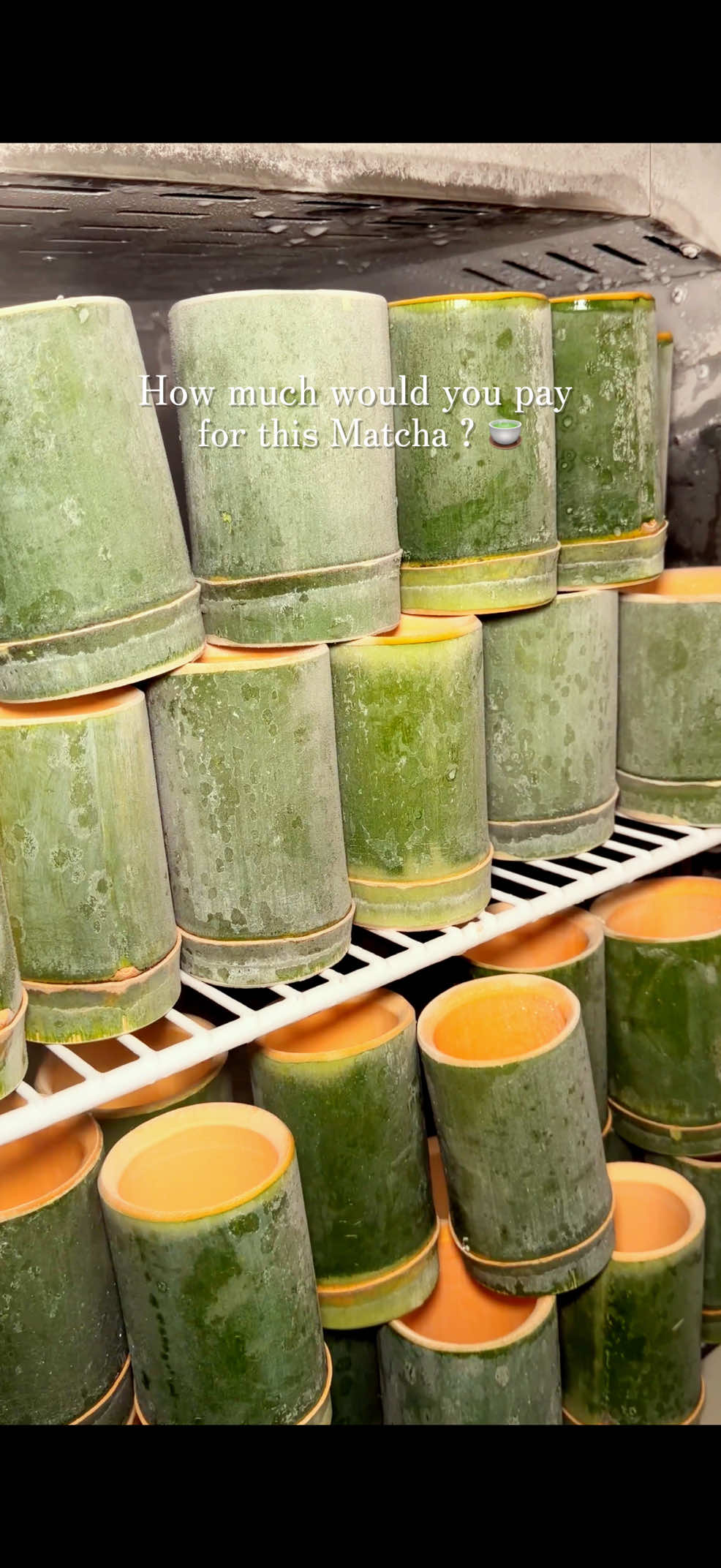 Matcha Stand IPPUKU Offers Traditional Bamboo Cup Lattes