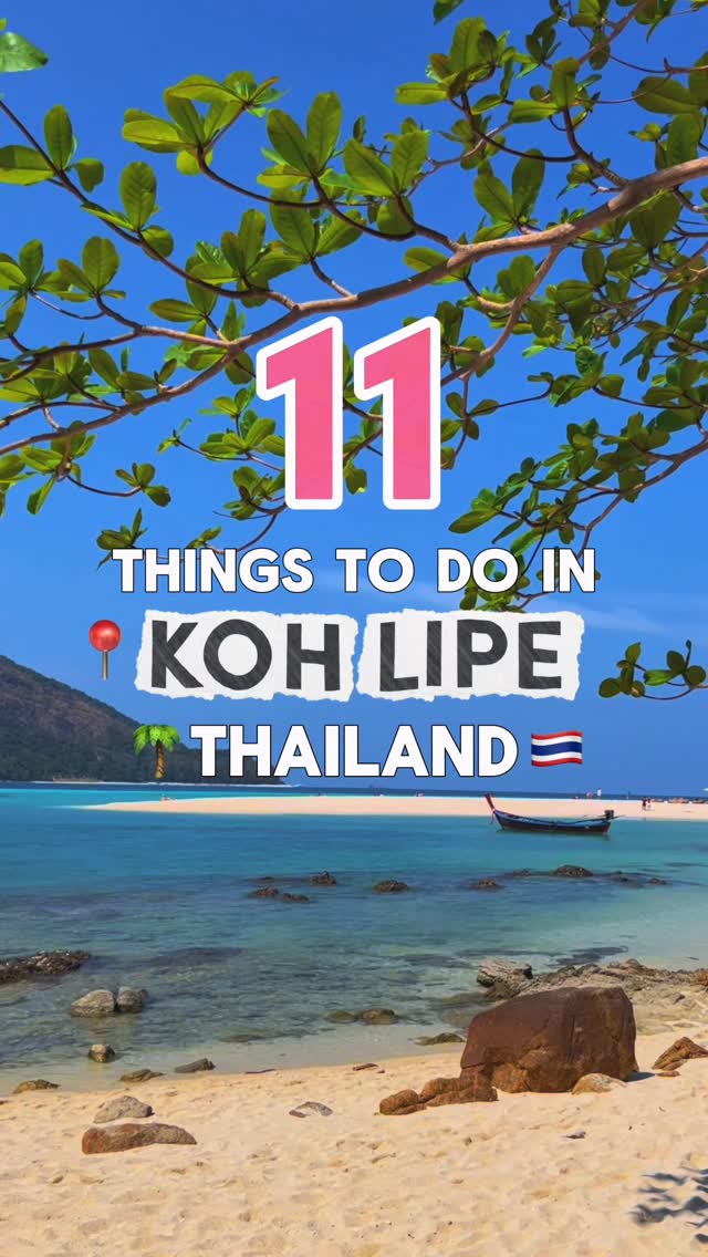 Koh Lipe: Beaches, Bars, and Island Adventures