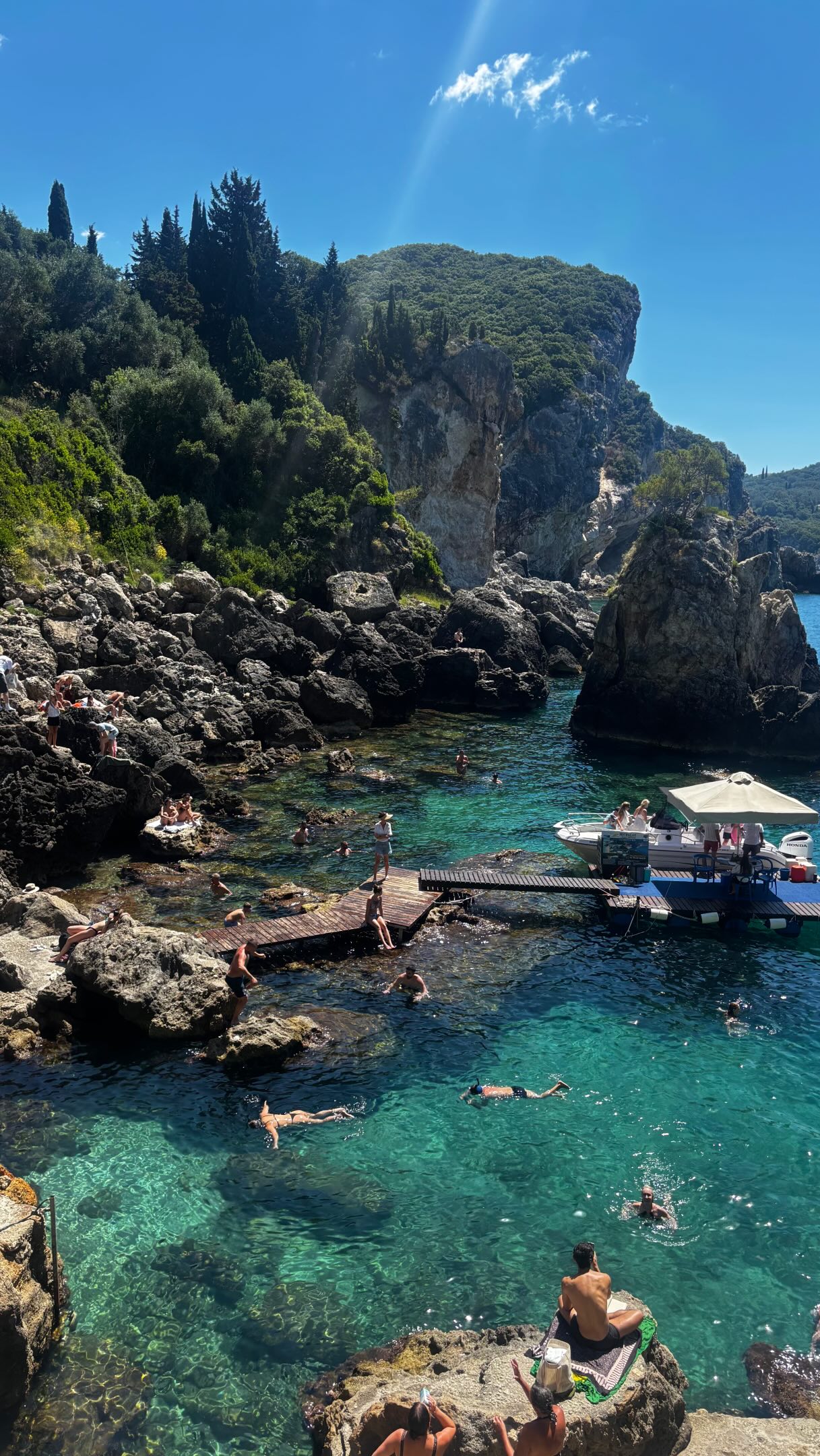 Discover La Grotta Bar's Inviting Waters
