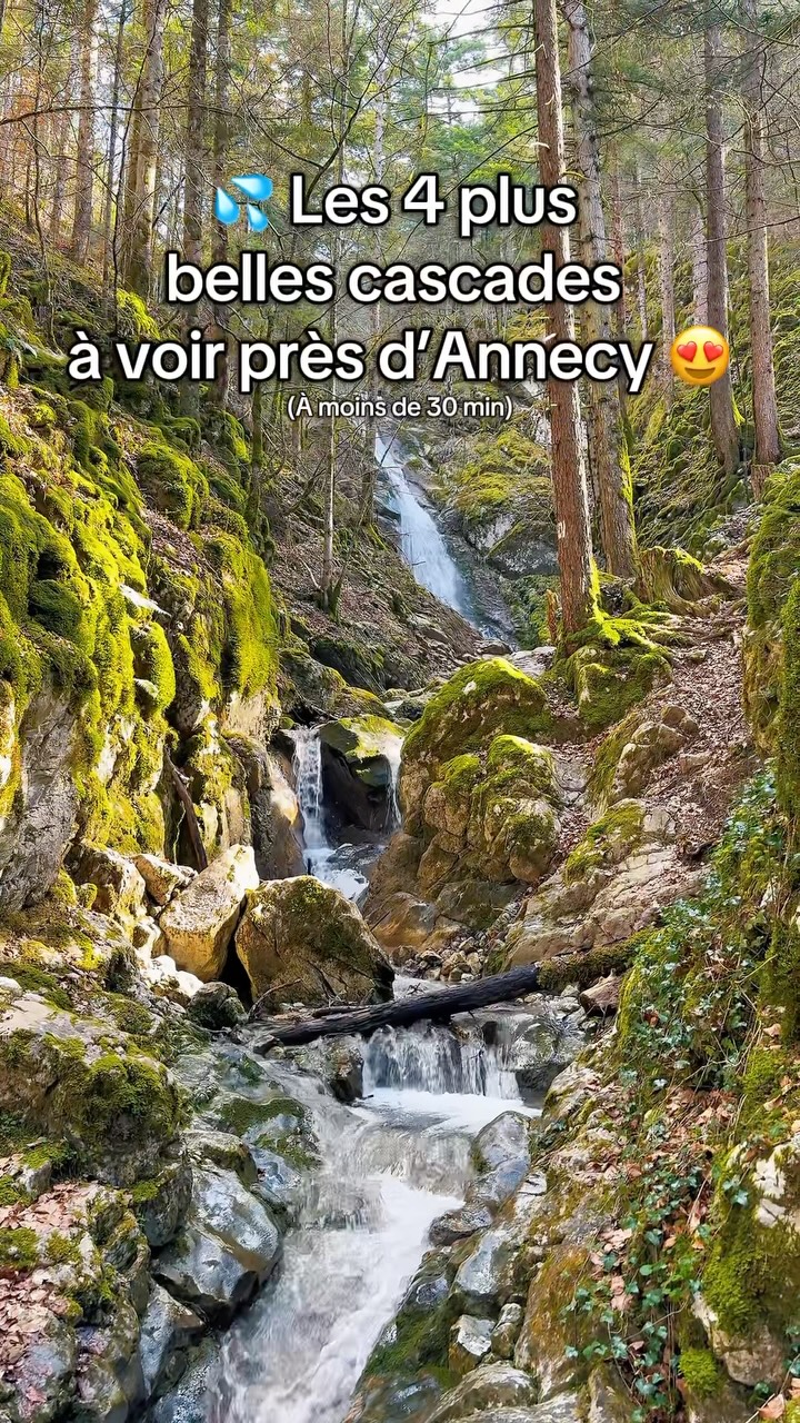 Four Stunning Waterfalls Near Annecy, France