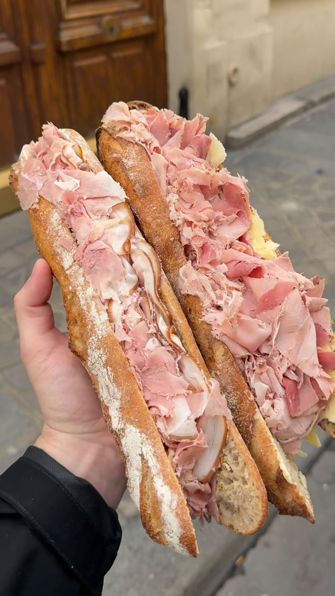 Jambon Beurre Sandwich Perfection at Le Parizot