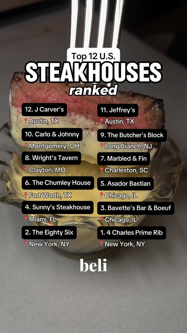 12 Restaurants in United States
