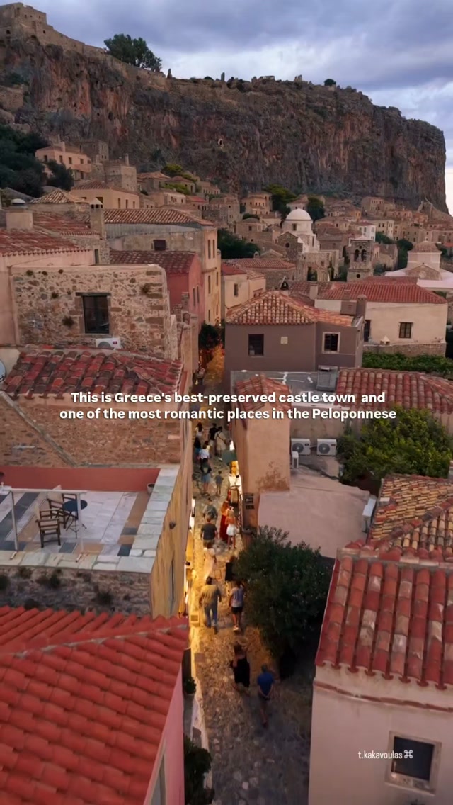 Monemvasia: Greece's Romantic Medieval Castle Town