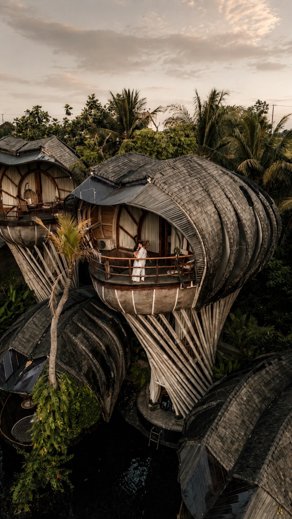 Eco-Luxury Resort With Unique Bamboo Structures