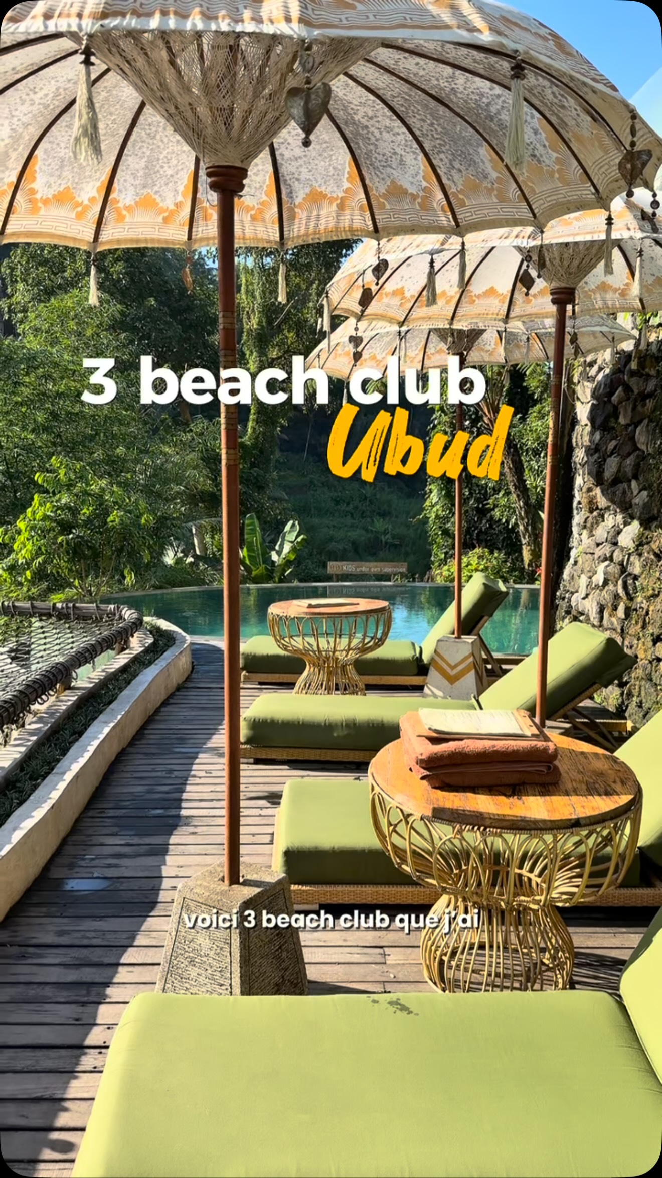 Ubud's Best Beach Clubs and Terraces