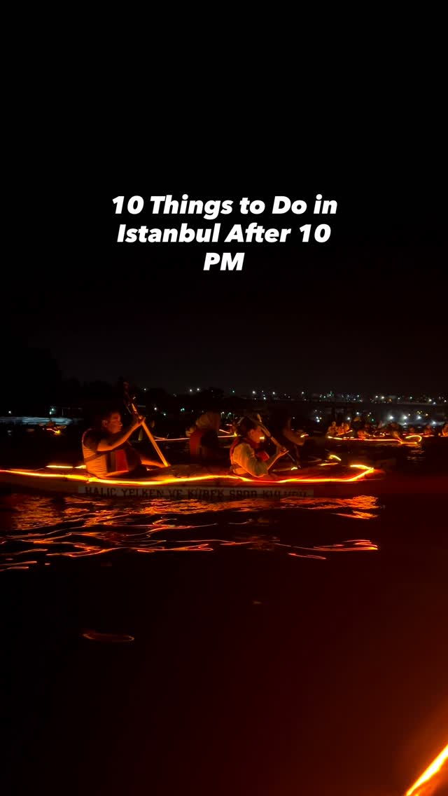 Istanbul After Dark: Top Nightlife Destinations