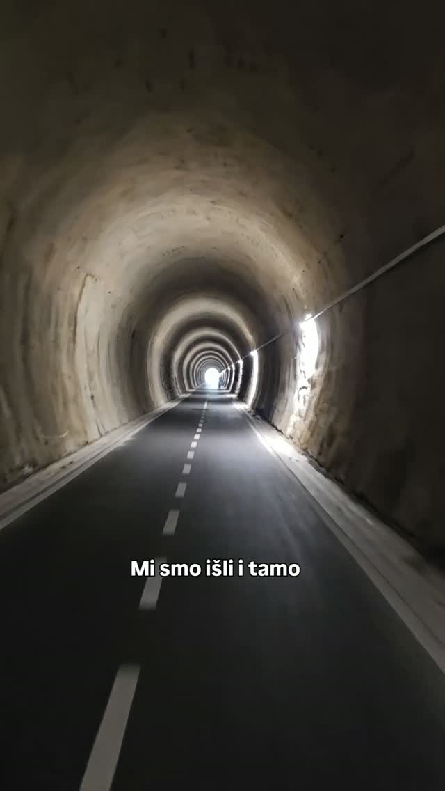 Slovenska Štrekna Cycling Route's Tunnels and Lakes