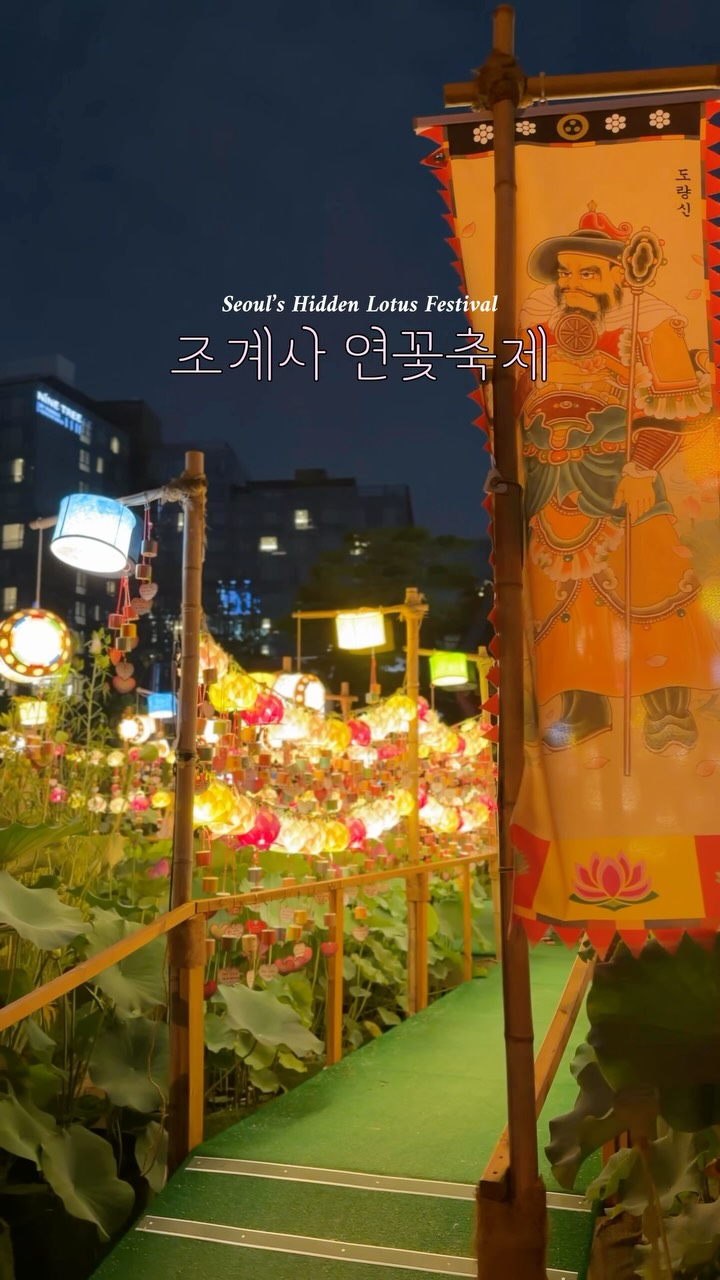 Jogyesa Temple's Lotus Lantern Evening Celebration