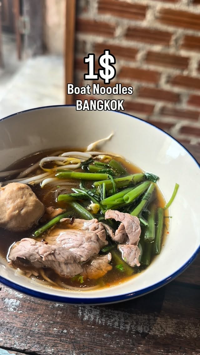 Affordable Thai Noodle Soup in Bangkok