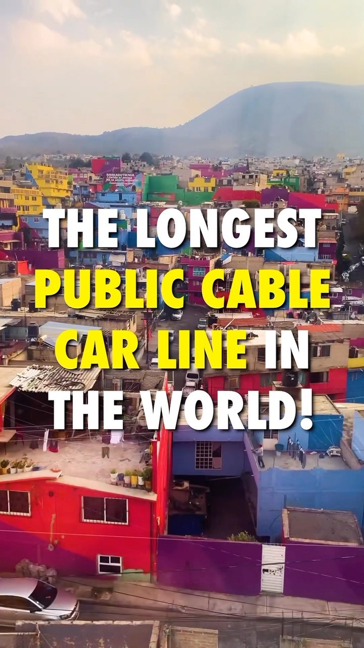 Cable Car Ride Over Mexico City Murals