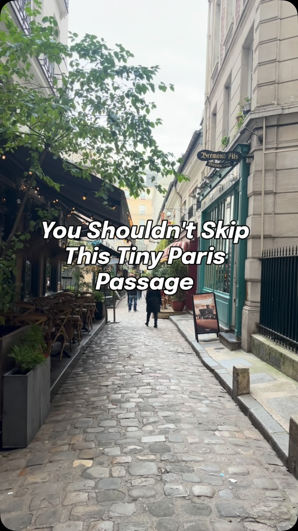 Saint-Germain-des-Prés Passage Shops and Restaurants