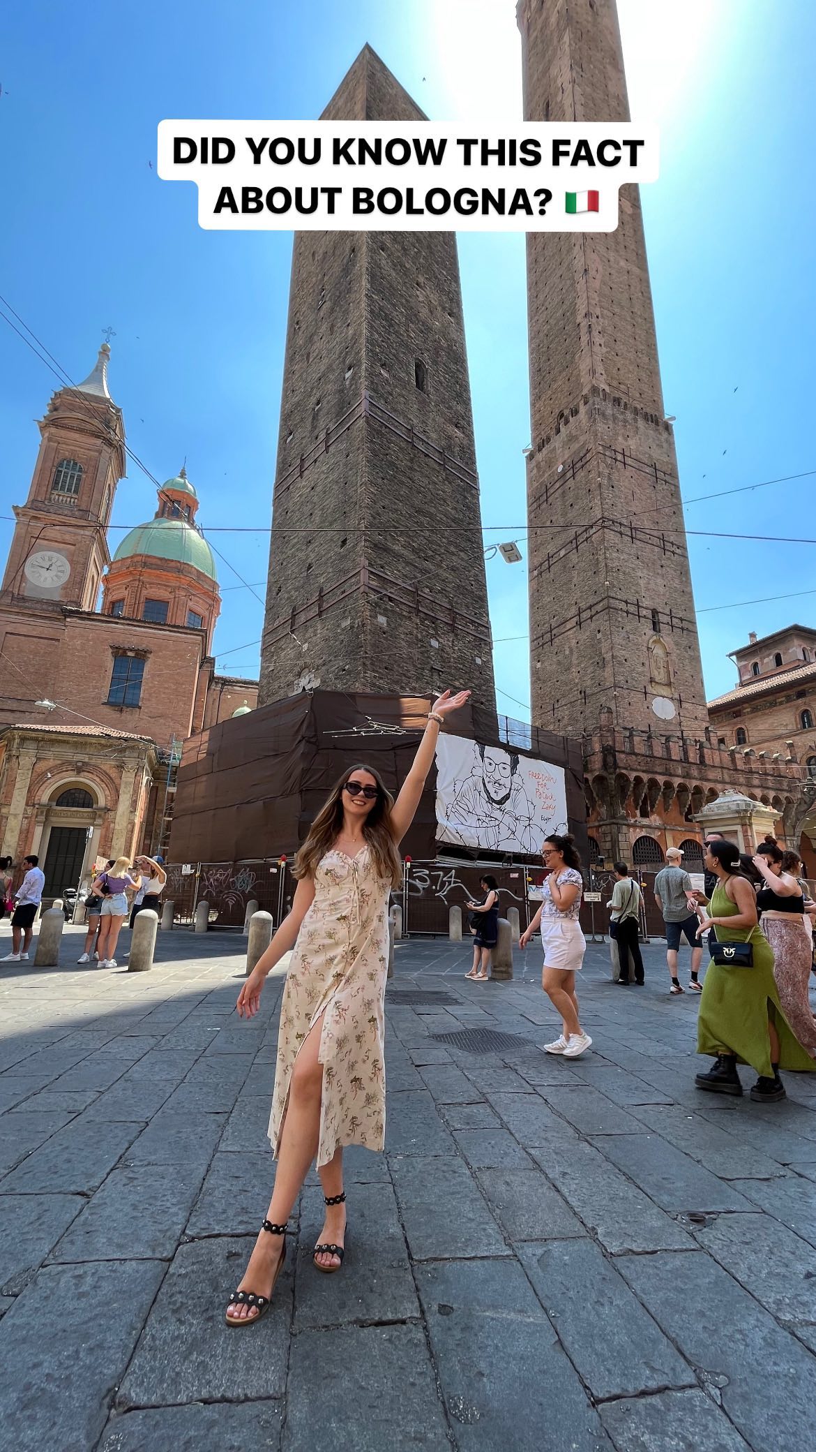 Bologna's Iconic Leaning Towers