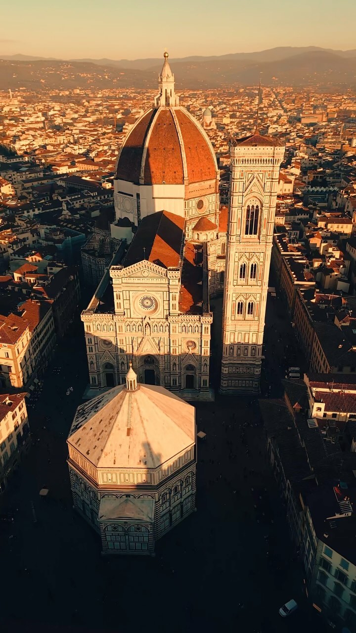 Florence's Iconic Cathedral, Bell Tower, and Baptistery