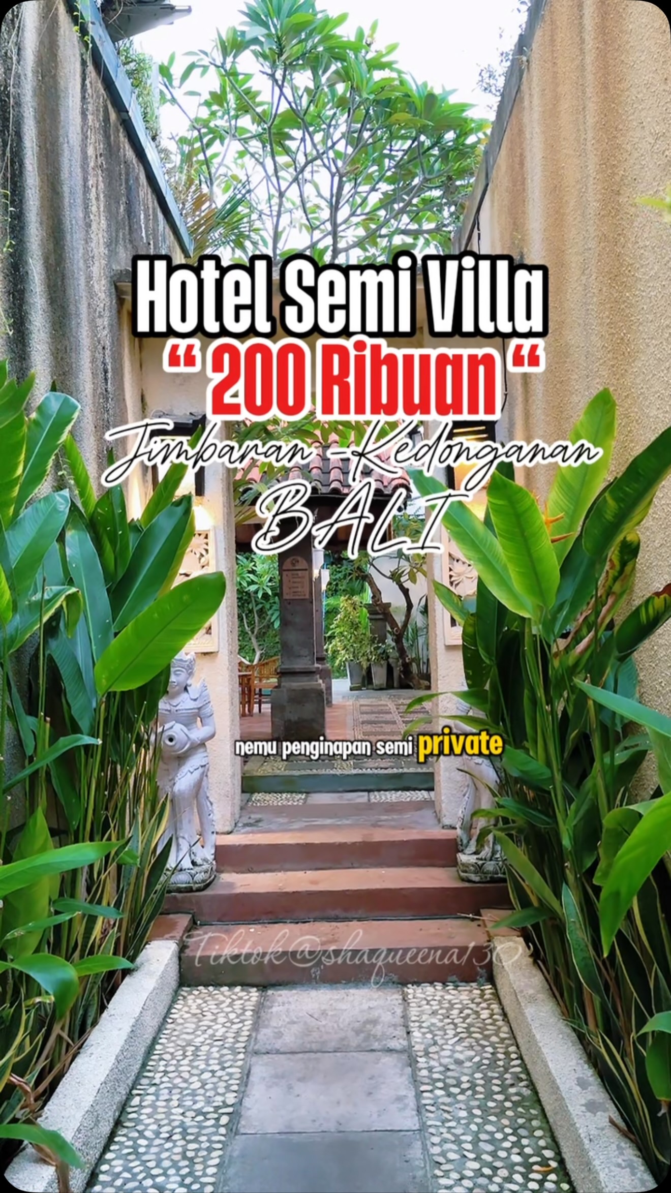 Jimbaran Villa Staycation Near Airport and Beaches