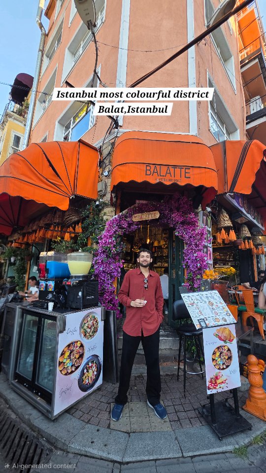 Vibrant Balat Neighborhood in Istanbul