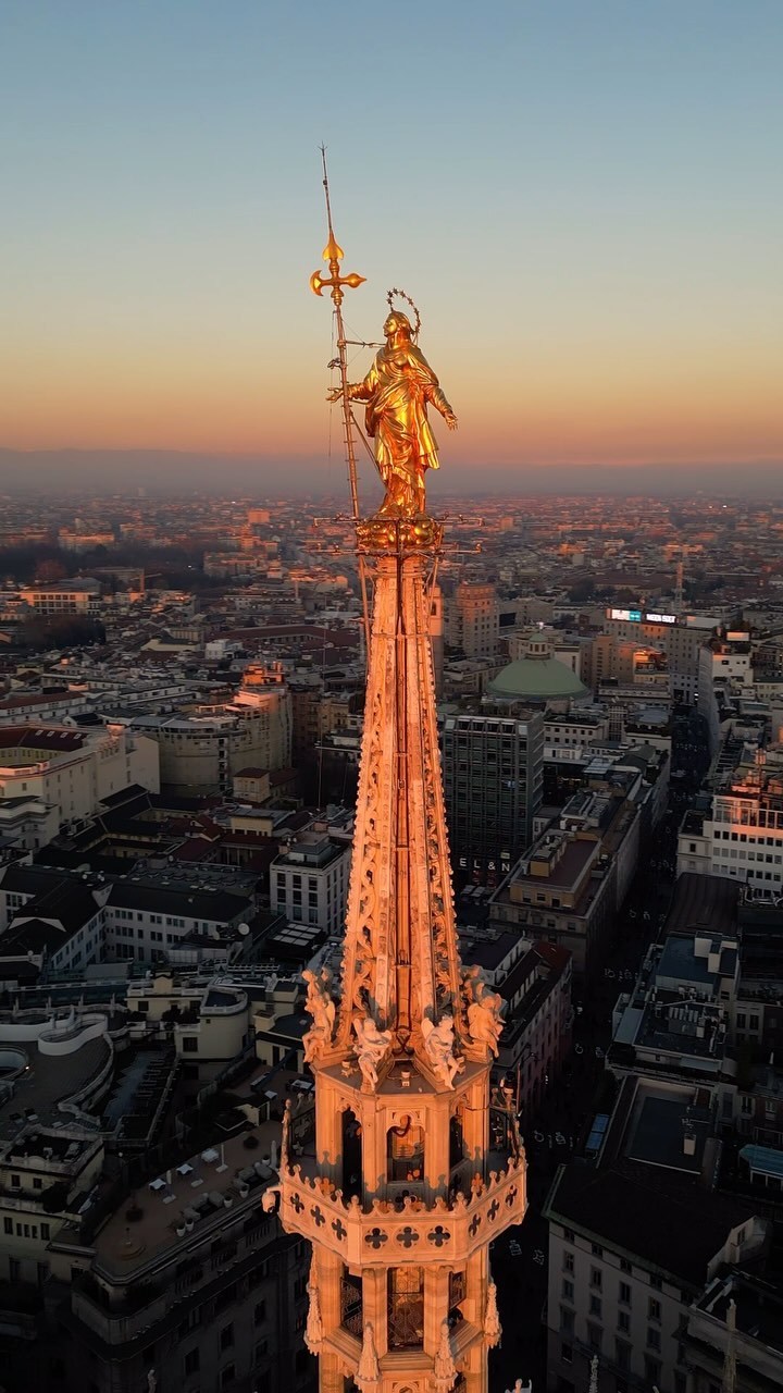 Milan Cathedral's Sunset City Views
