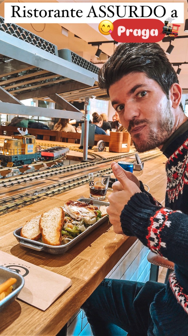 Prague Restaurant Delivers Food Via Model Trains