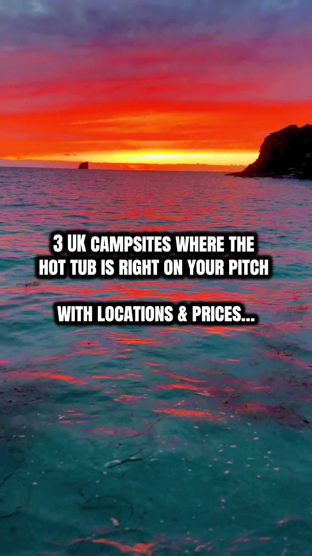UK Campsites With Private Hot Tubs On Pitch