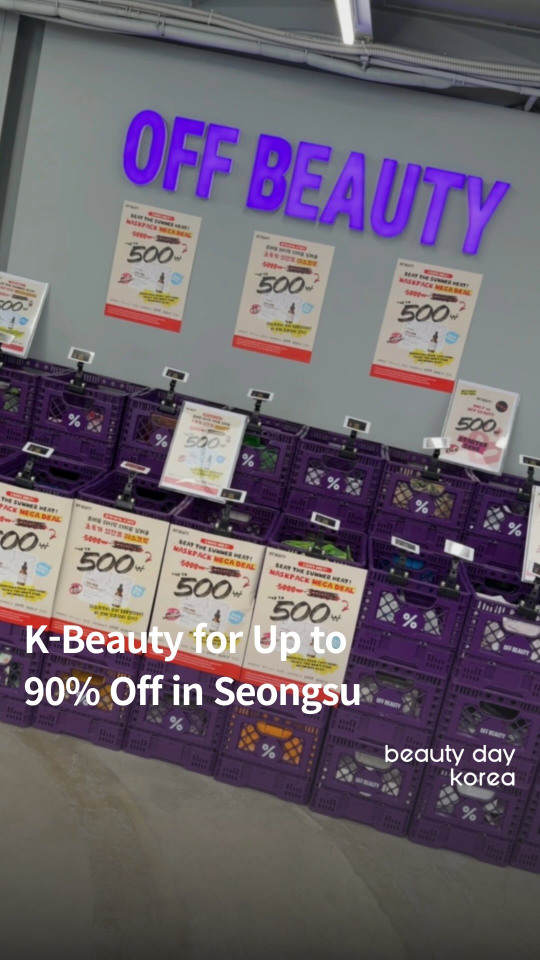 Off Beauty: Korean Skincare Outlet Deals
