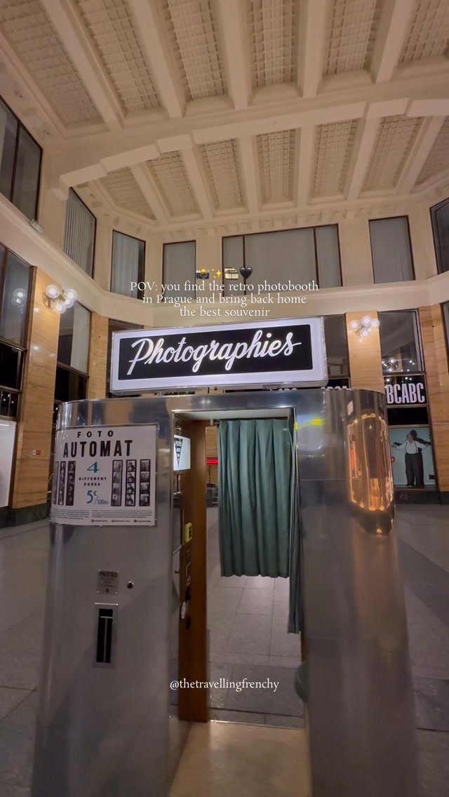 Prague's Historic Landmarks And A Retro Photo Booth