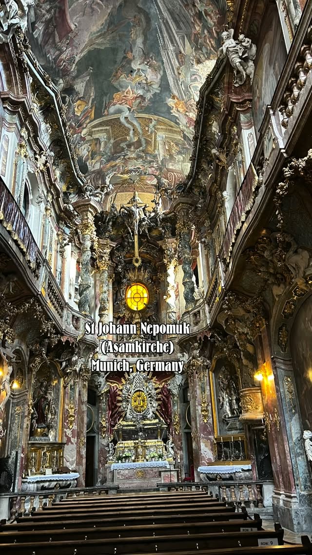 Munich's 18th Century Asamkirche Jewel Box